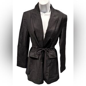 CO Blazer Pinstripe MISSING Buttons Size XS